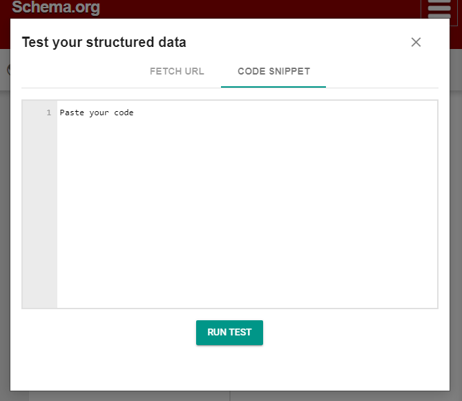 تست اسکیما به صورت آنلاین و با Code